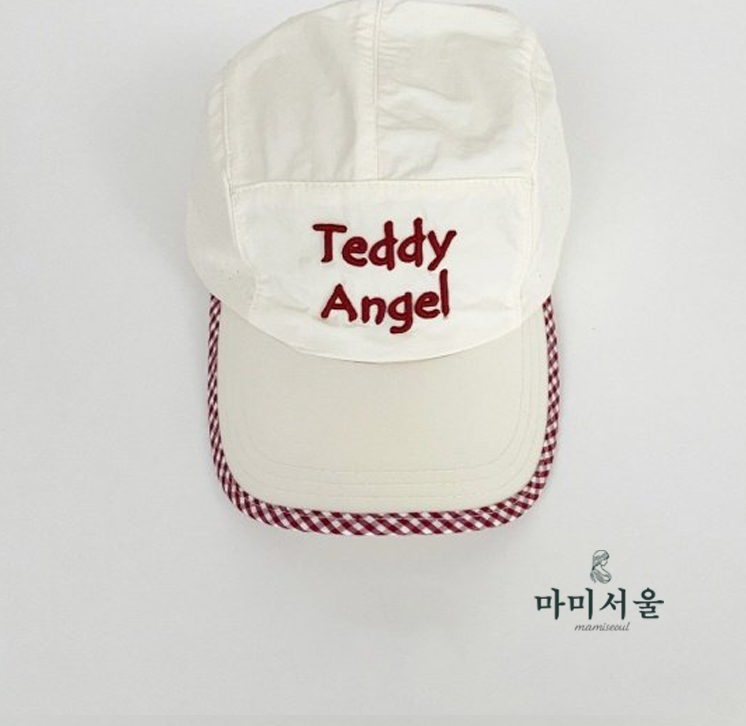 Gorra “Teddy Angel” con visera divertida